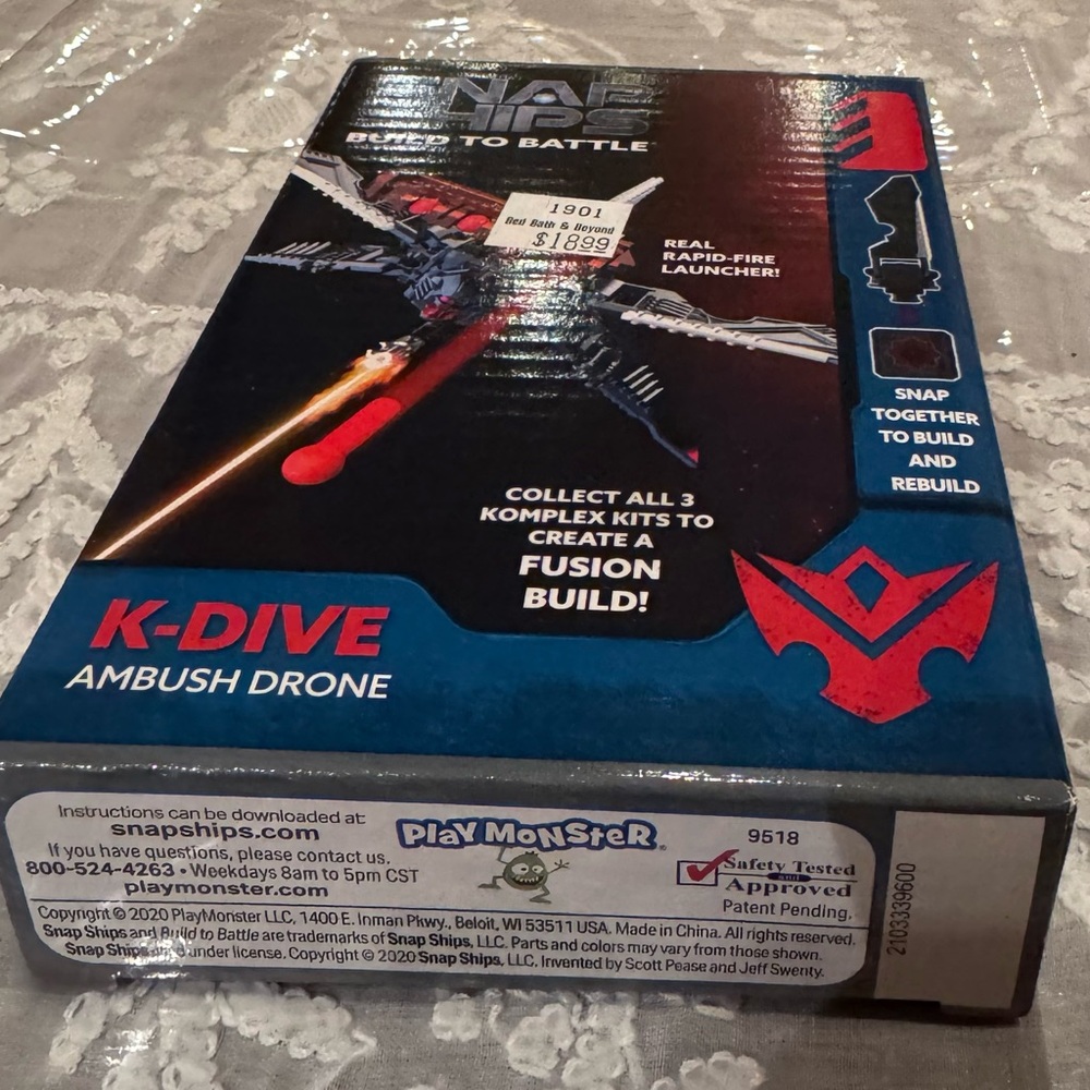 ❤️ NWT Snap Ships K-Dive Ambush Drone - Picture 2 of 3